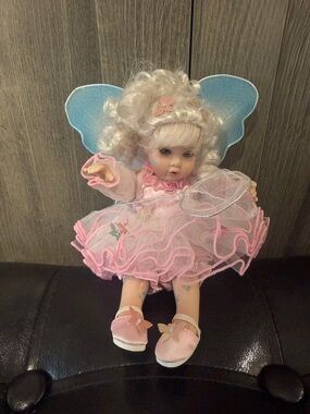 Vintage Marie Osmond Tiny Tots Arabella Fairy Catching Butterflies Doll